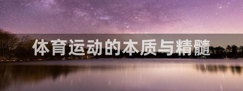 3377体育在线：体育运动的本质与精髓